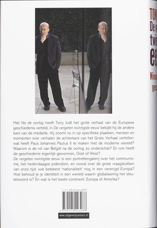Achterkant van De vergeten twintigste eeuw