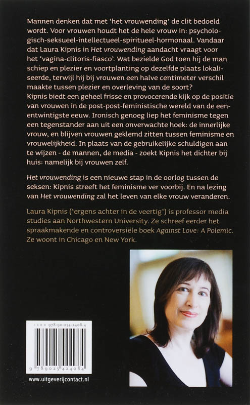 Achterkant van Het vrouwending