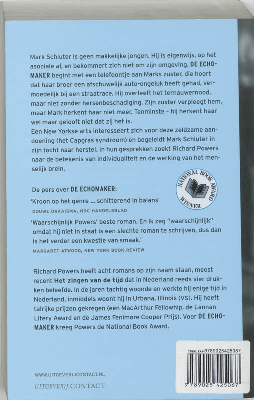 Achterkant van Echomaker