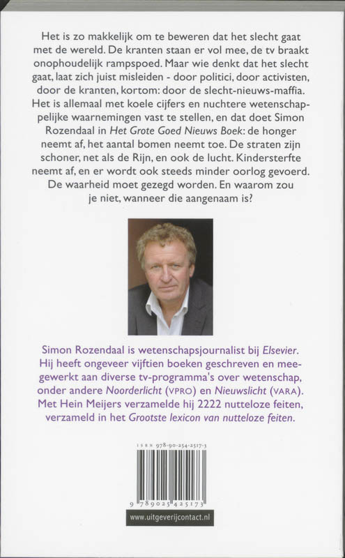Achterkant van Grote Goed Nieuws Boek