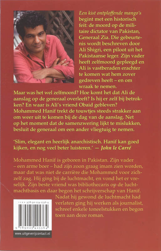 Achterkant van een kist ontploffende mango's