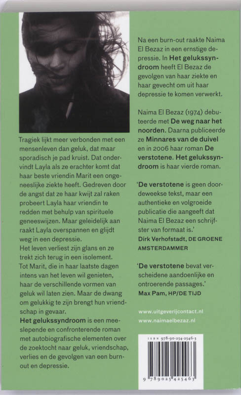 Achterkant van Het gelukssyndroom