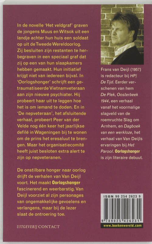 Achterkant van Oorlogshonger