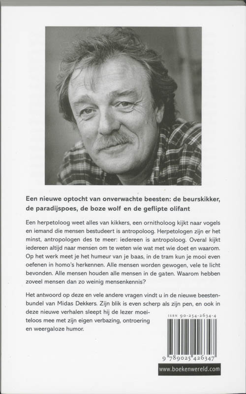 Achterkant van De hommel en andere beesten