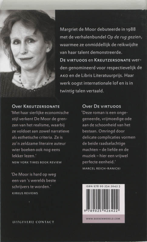 Achterkant van De virtuoos / Kreutzersonate