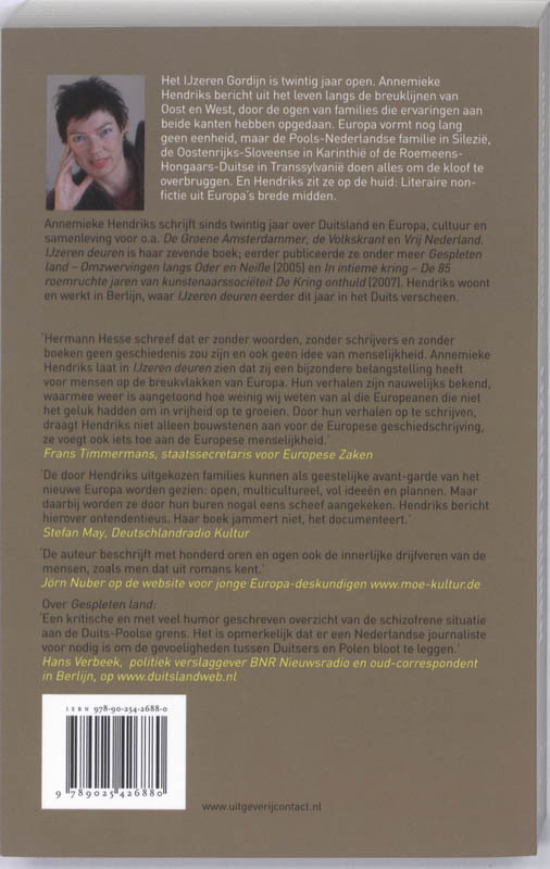 Achterkant van IJzeren deuren