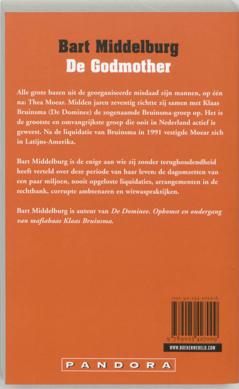 Achterkant van De Godmother