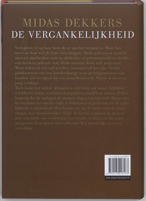 Achterkant van De vergankelijkheid