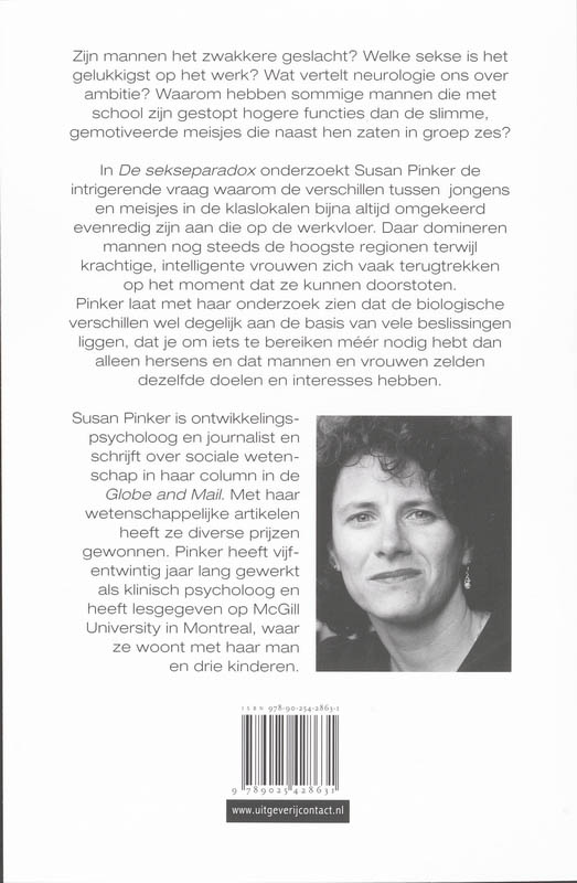 Achterkant van de sekseparadox