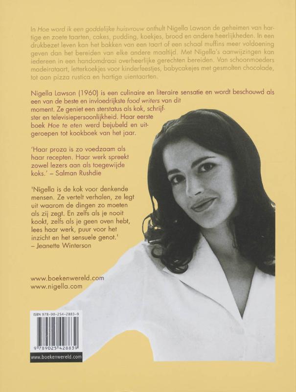 Achterkant van Hoe word ik een goddelijke huisvrouw