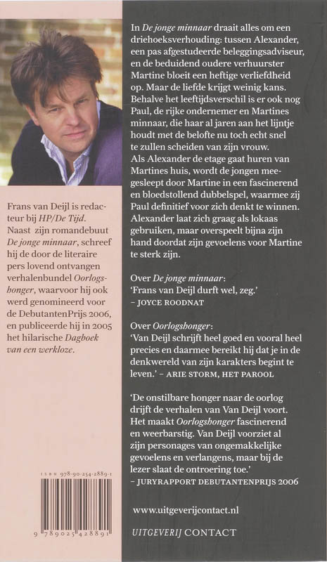 Achterkant van De jonge minnaar