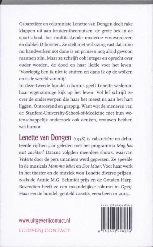 Achterkant van Morgen ga ik weer van hem houden