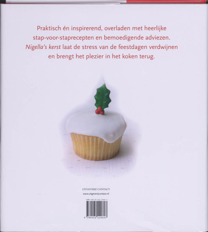 Achterkant van Nigella's Kerst