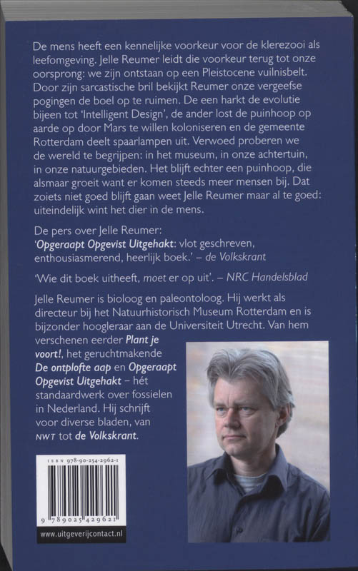 Achterkant van Prachtige puinhoop