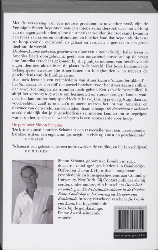 Achterkant van De Amerikaanse toekomst
