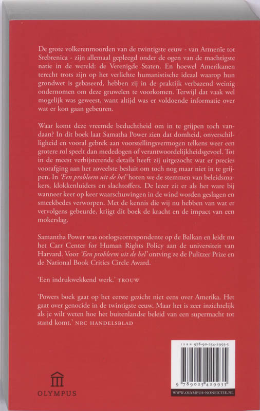 Achterkant van Probleem uit de hel