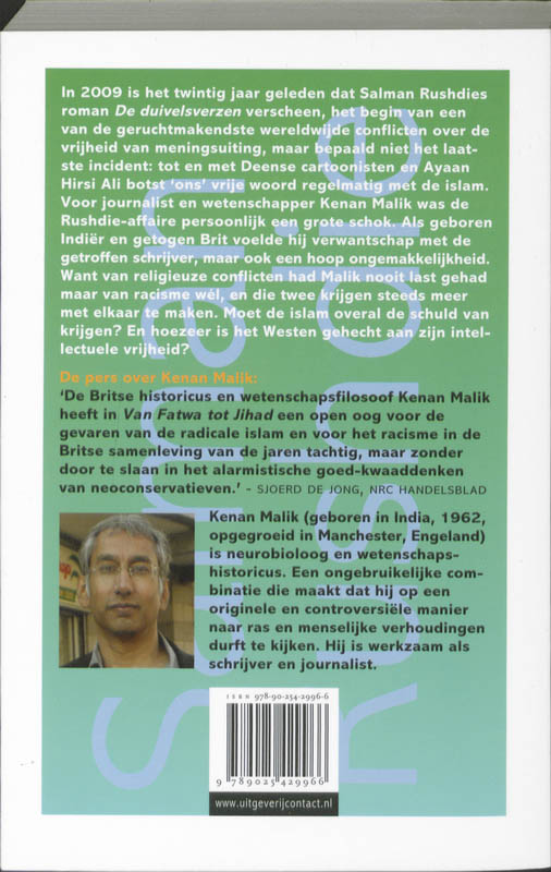 Achterkant van Van fatwa tot jihad