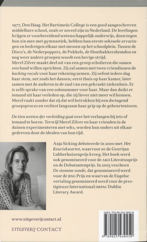 Achterkant van De tien wetten der verleiding