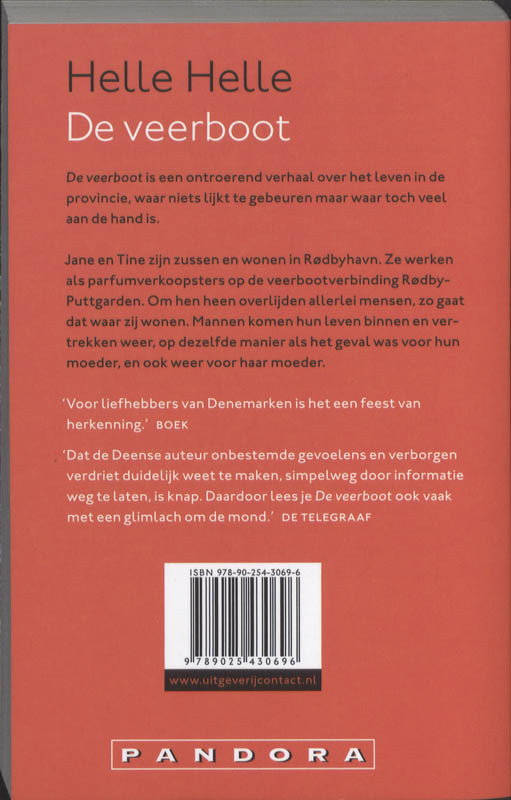 Achterkant van Veerboot