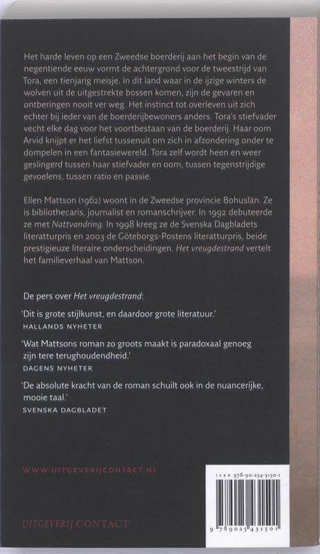 Achterkant van Vreugdestrand