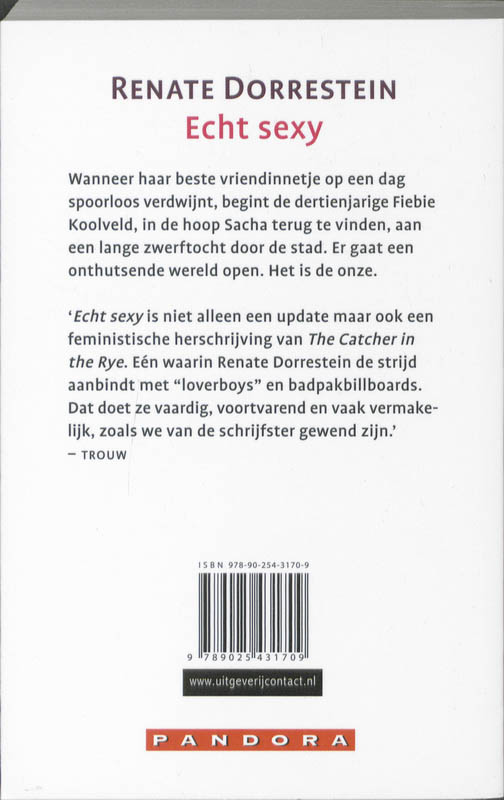 Achterkant van Echt sexy