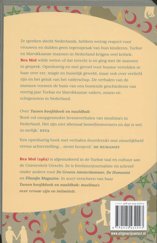 Achterkant van Achmed aan zet
