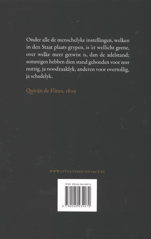 Achterkant van Hoog geboren