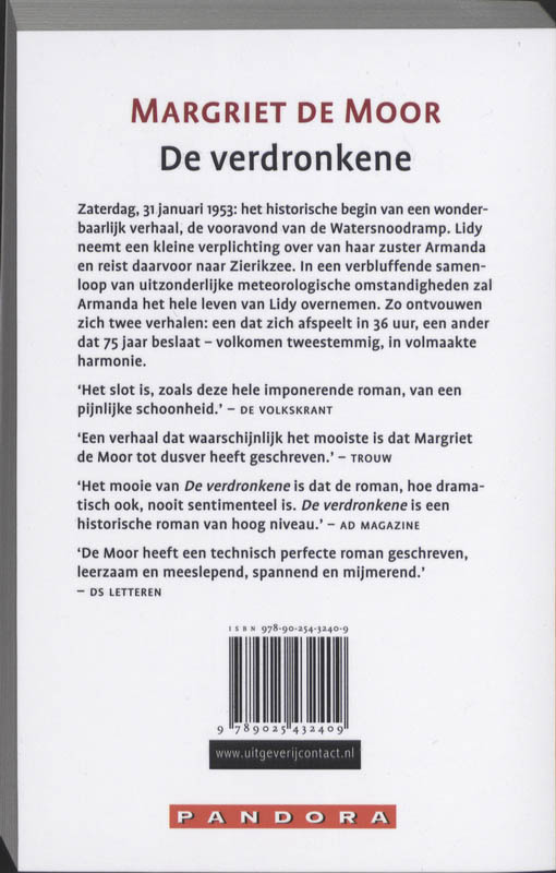 Achterkant van De Verdronkene