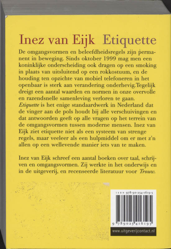 Achterkant van Overlevingsgids voor de moderne tijd