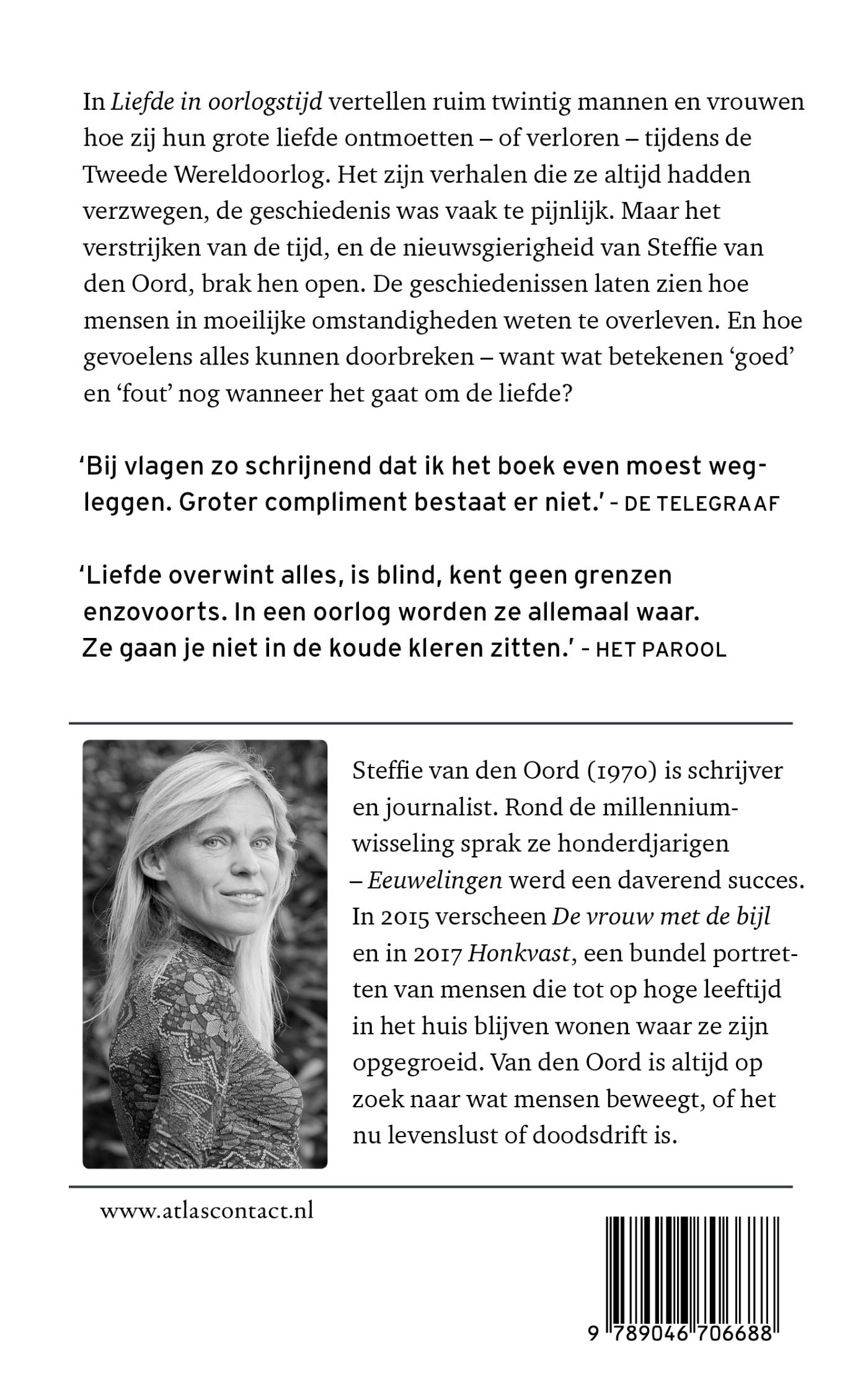 Achterkant van Liefde in oorlogstijd