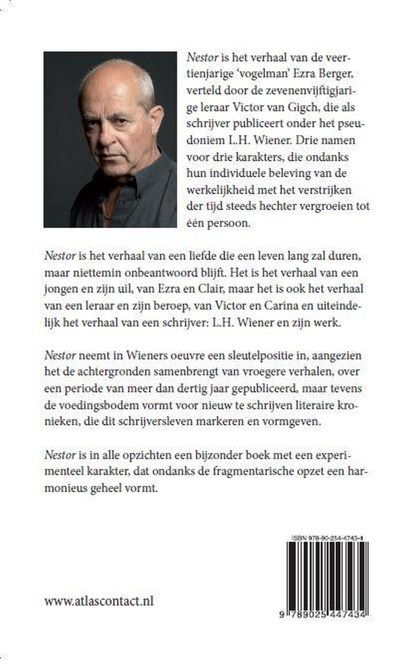 Achterkant van Nestor