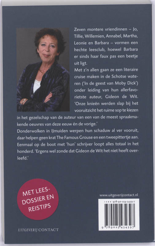 Achterkant van De leesclub
