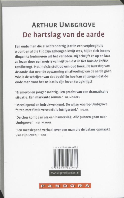 Achterkant van De hartslag van de aarde