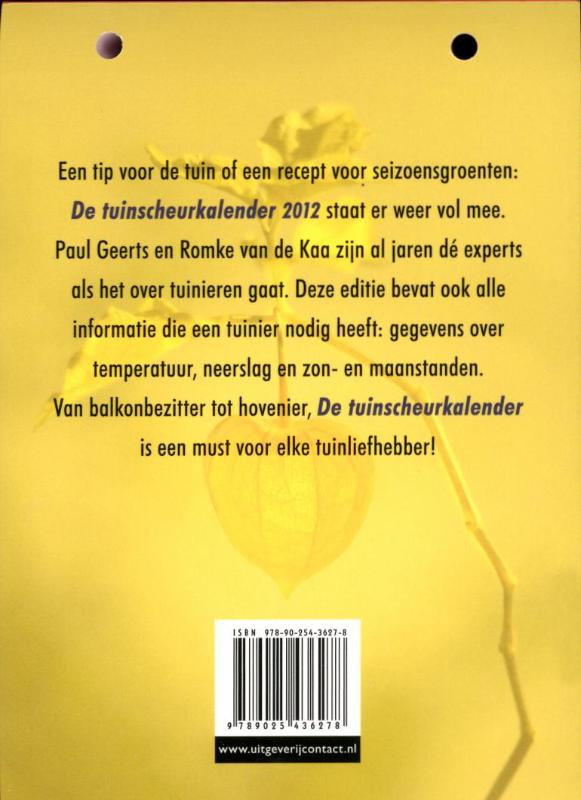Achterkant van 2012