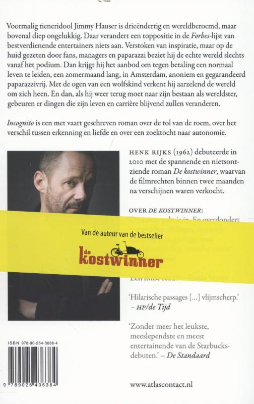 Achterkant van Incognito