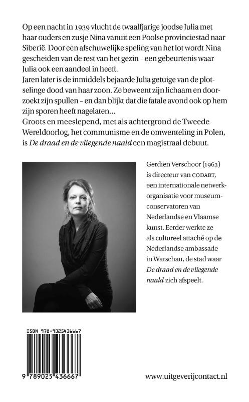 Achterkant van De draad en de vliegende naald
