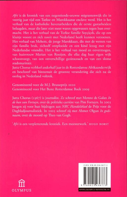 Achterkant van Afri