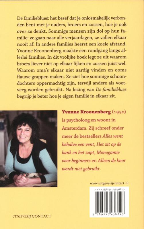 Achterkant van De familieblues