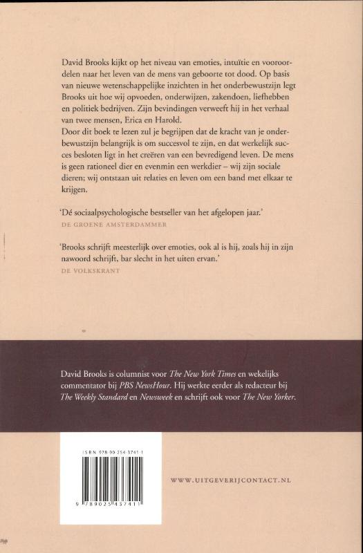 Achterkant van Het sociale dier