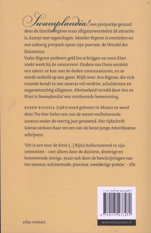 Achterkant van Swamplandia!