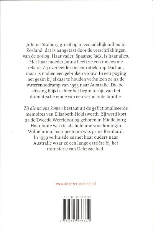 Achterkant van Zij die na ons komen