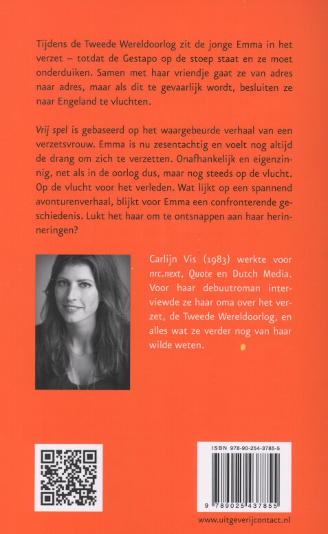 Achterkant van Vrij spel