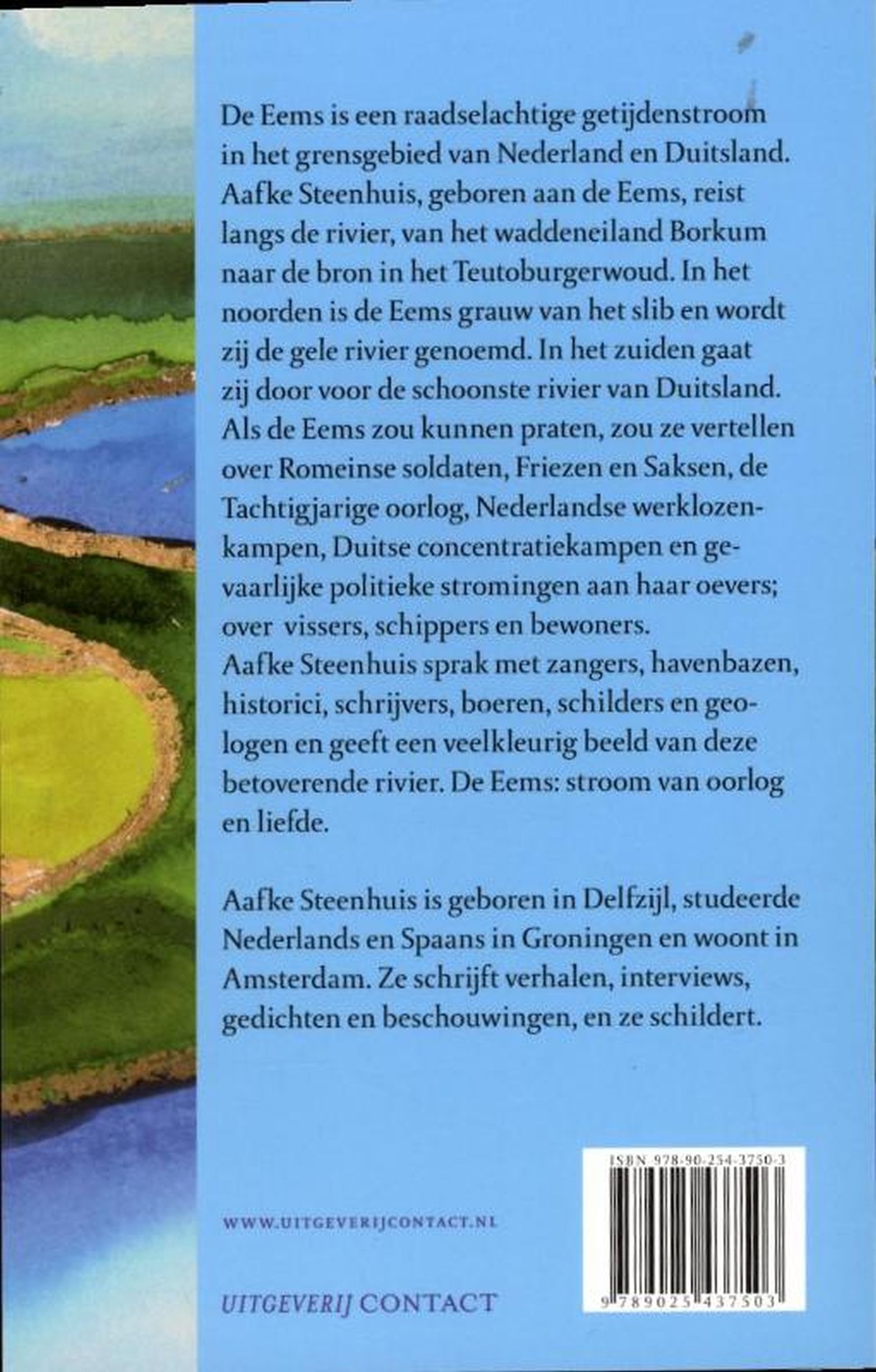Achterkant van Het lied van de Eems