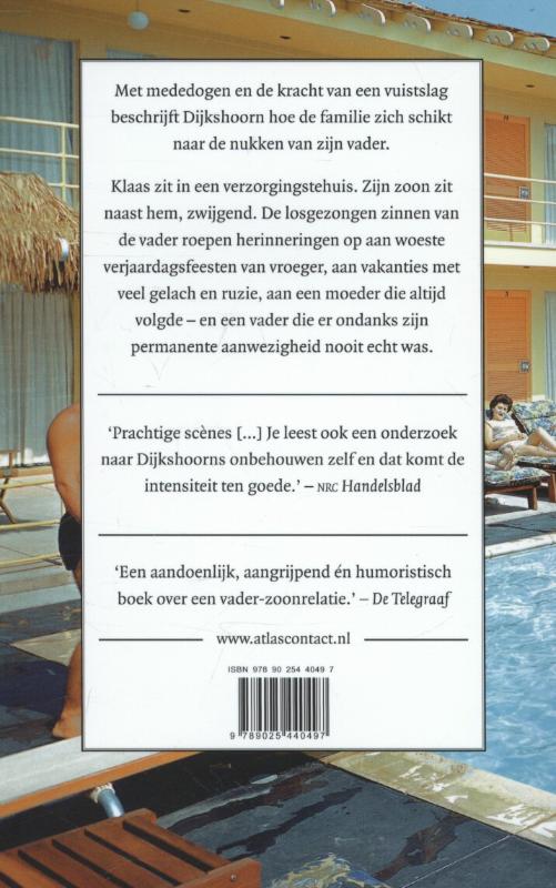 Achterkant van Nooit ziek geweest