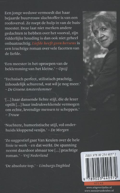 Achterkant van Liefde heeft geen hersens