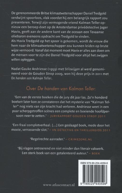 Achterkant van Nu ik er niet meer ben