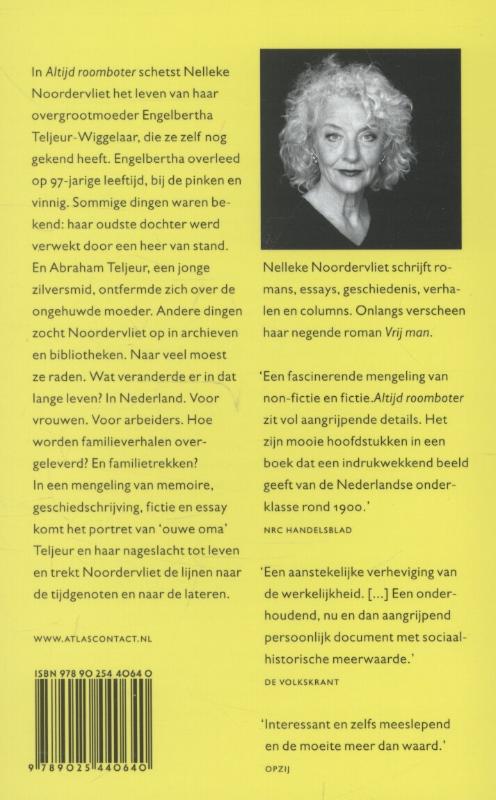 Achterkant van Altijd roomboter