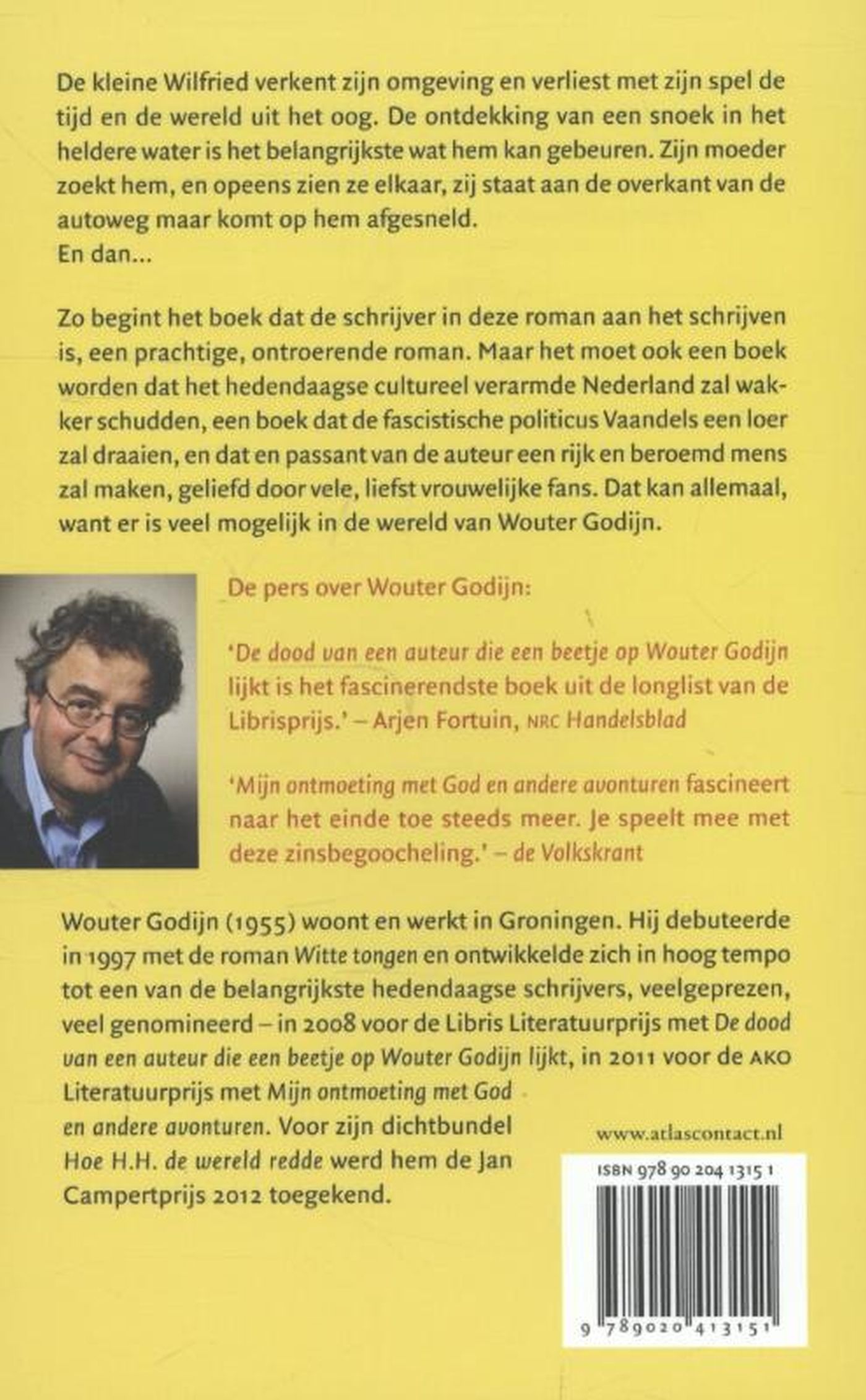 Achterkant van Hoe ik een beroemde Nederlander werd