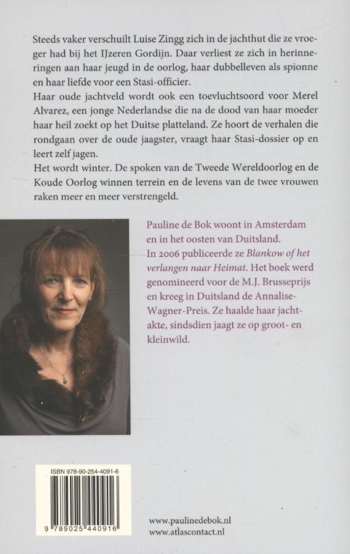 Achterkant van De jaagster