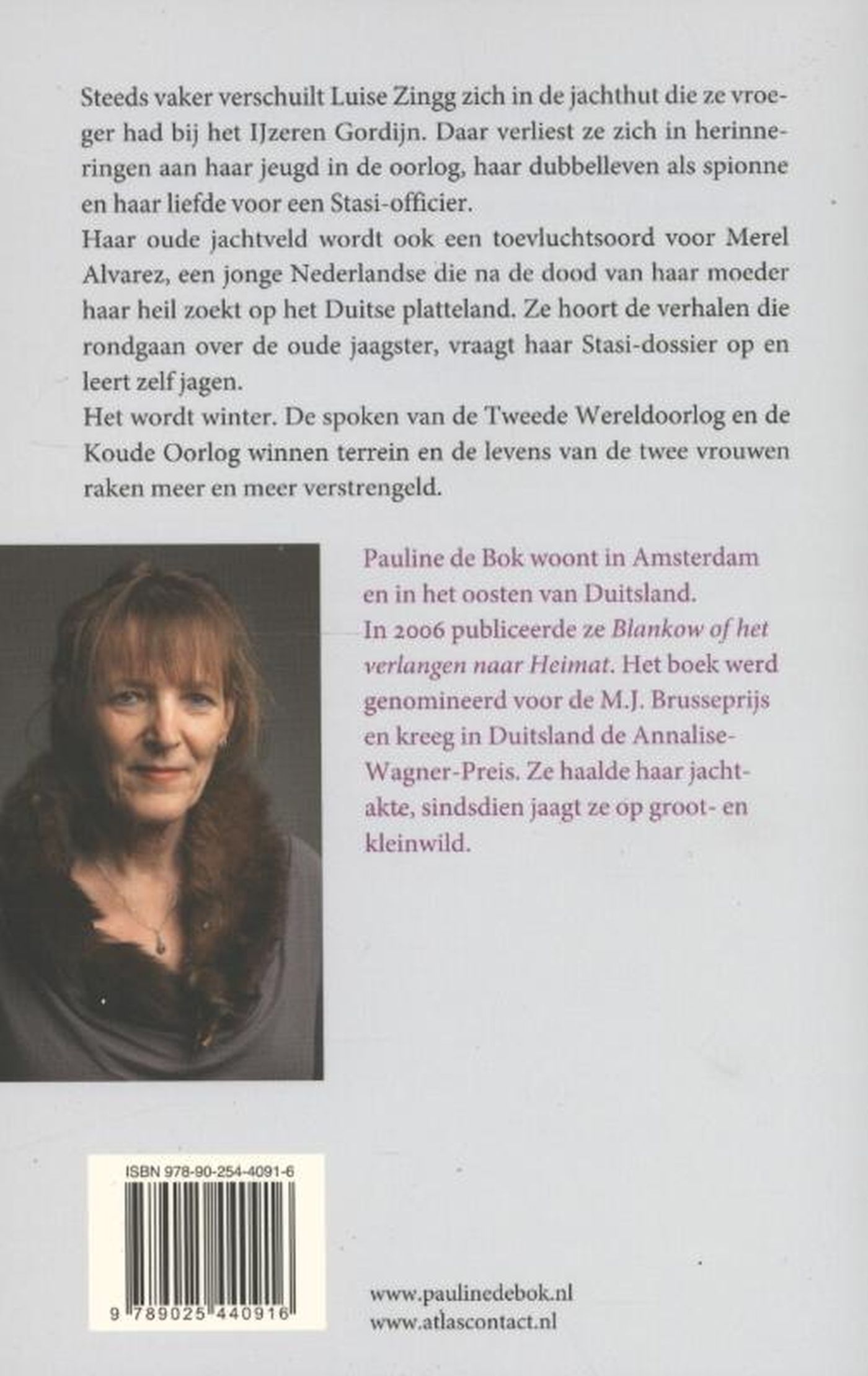 Achterkant van De jaagster